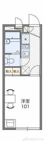 レオパレスTN壱番館の物件間取画像
